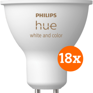 Philips Hue White and Color GU10 18-pack bestellen?