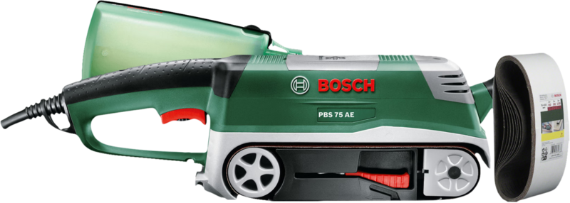 Bosch PBS 75 AE Set + schuurbanden (9x) bestellen?