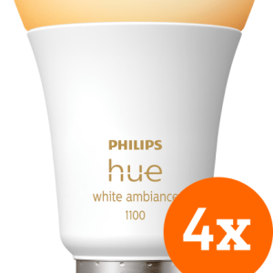 Philips Hue White Ambiance E27 1100lm 4-pack bestellen?