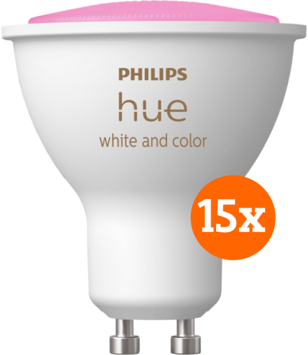 Philips Hue White and Color GU10 15-pack bestellen?