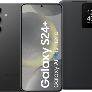 Samsung Galaxy S24 Plus 256GB Zwart 5G + Smart View Book Case Zwart bestellen?