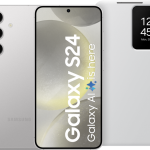 Samsung Galaxy S24 128GB Grijs 5G + Smart View Book Case Wit bestellen?