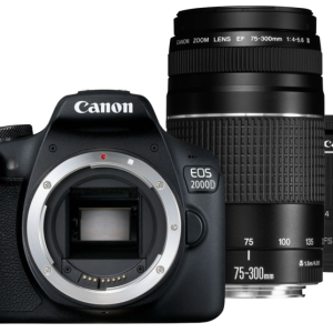 Canon 2000D + 18-55 + 75-300mm bestellen?