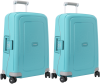 Samsonite S'Cure Spinner 55cm Aqua Blue Duo Kofferset bestellen?