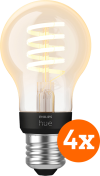 Philips Hue Filamentlamp White Ambiance Standaard E27 4-pack bestellen?