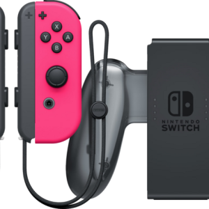 Nintendo Switch Joy-Con set Splatoon Groen / Roze + Nintendo Switch Joy-Con Charge Grip bestellen?