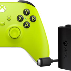 Xbox Series X en S Wireless Controller Electric Volt Geel + Play and Charge Kit bestellen?
