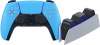 Sony PlayStation 5 DualSense draadloze controller Starlight Blue + BlueBuilt oplaadstation bestellen?
