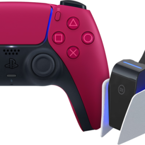 Sony PlayStation 5 DualSense draadloze controller Cosmic Red + BlueBuilt oplaadstation bestellen?