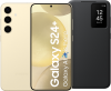 Samsung Galaxy S24 Plus 256GB Geel 5G + Smart View Book Case Zwart bestellen?