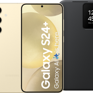 Samsung Galaxy S24 Plus 256GB Geel 5G + Smart View Book Case Zwart bestellen?