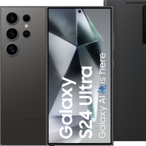 Samsung Galaxy S24 Ultra 1TB Zwart 5G + Smart View Book Case Zwart bestellen?
