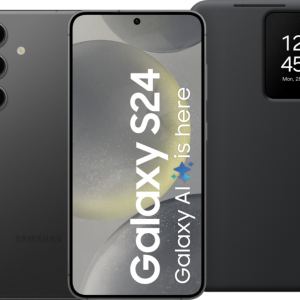 Samsung Galaxy S24 128GB Zwart 5G + Smart View Book Case Zwart bestellen?
