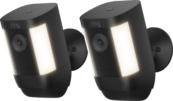 Ring Spotlight Cam Pro - Battery - Zwart - 2-pack bestellen?