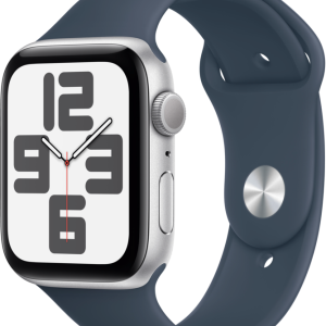 Apple Watch SE (2022) 44mm Zilver Aluminium Sportband M/L bestellen?