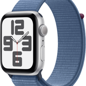 Apple Watch SE (2022) 44mm Zilver Aluminium Sport Loop bestellen?