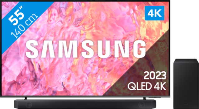 Samsung QLED 55Q64C (2023) + soundbar bestellen?