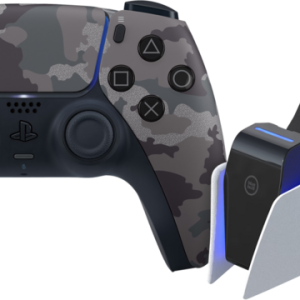 Sony PlayStation 5 DualSense draadloze controller Grey Camo + BlueBuilt Oplaadstation bestellen?