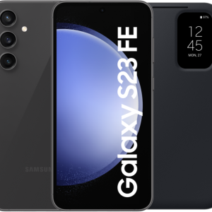 Samsung Galaxy S23 FE 128GB Grijs 5G + Smart View Book Case Zwart bestellen?