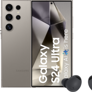 Samsung Galaxy S24 Ultra 512GB Grijs 5G + Galaxy Buds 2 Pro Zwart bestellen?