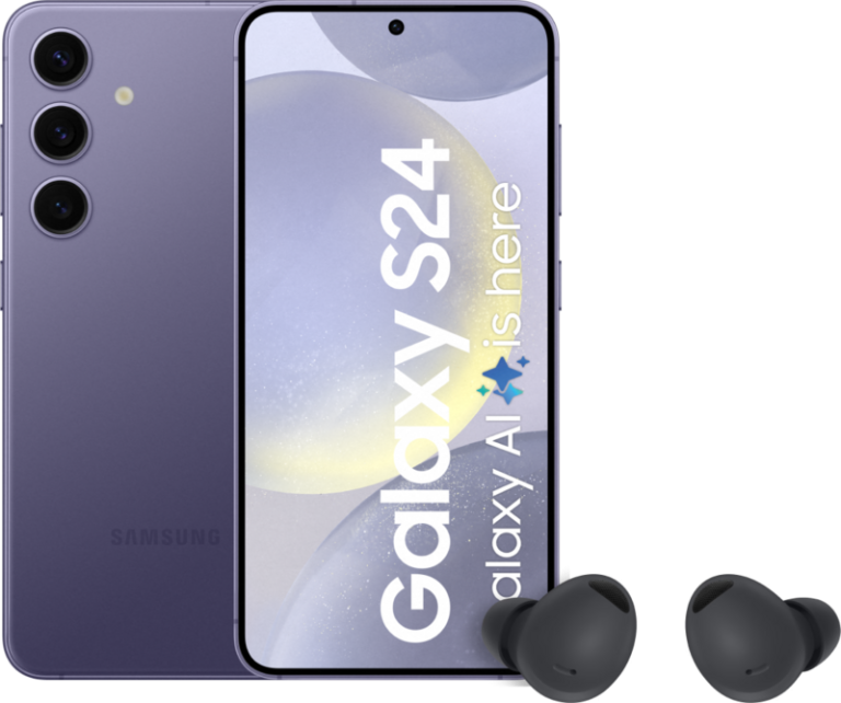Samsung Galaxy S24 256GB Paars 5G + Galaxy Buds 2 Pro Zwart bestellen?