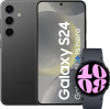 Samsung Galaxy S24 128GB Zwart + Galaxy Watch 6 Zwart 40mm bestellen?