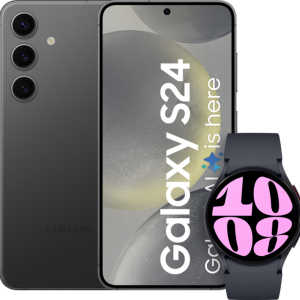 Samsung Galaxy S24 256GB Zwart + Galaxy Watch 6 Zwart 40mm bestellen?