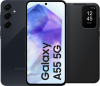 Samsung Galaxy A55 128GB Donkerblauw 5G + Smart View Book Case Zwart bestellen?