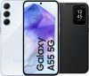 Samsung Galaxy A55 256GB Lichtblauw 5G + Smart View Book Case Zwart bestellen?