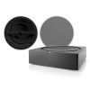 Sonos AMP + CCM362 + Phantom Backbox Uni 25L Stereosysteem