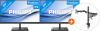 2x Philips 245E1S + NewStar FPMA-D550DBLACK bestellen?