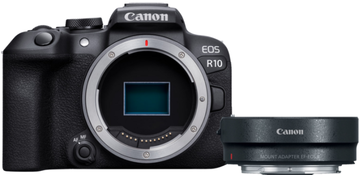 Canon EOS R10 + EF - EOS R Adapter bestellen?