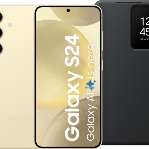 Samsung Galaxy S24 128GB Geel 5G + Smart View Book Case Zwar bestellen?