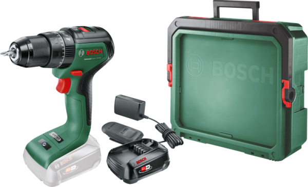 Bosch UniversalImpact 18V-60 + 2.5 Ah Accu (1x) + Systembox S bestellen?
