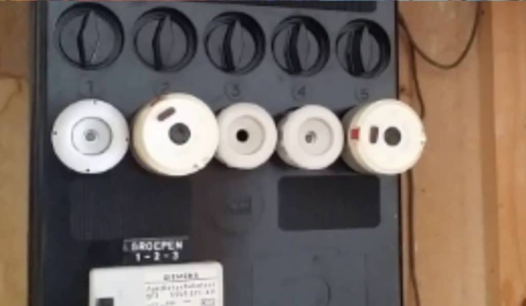 Stoppenkast en Meterkast