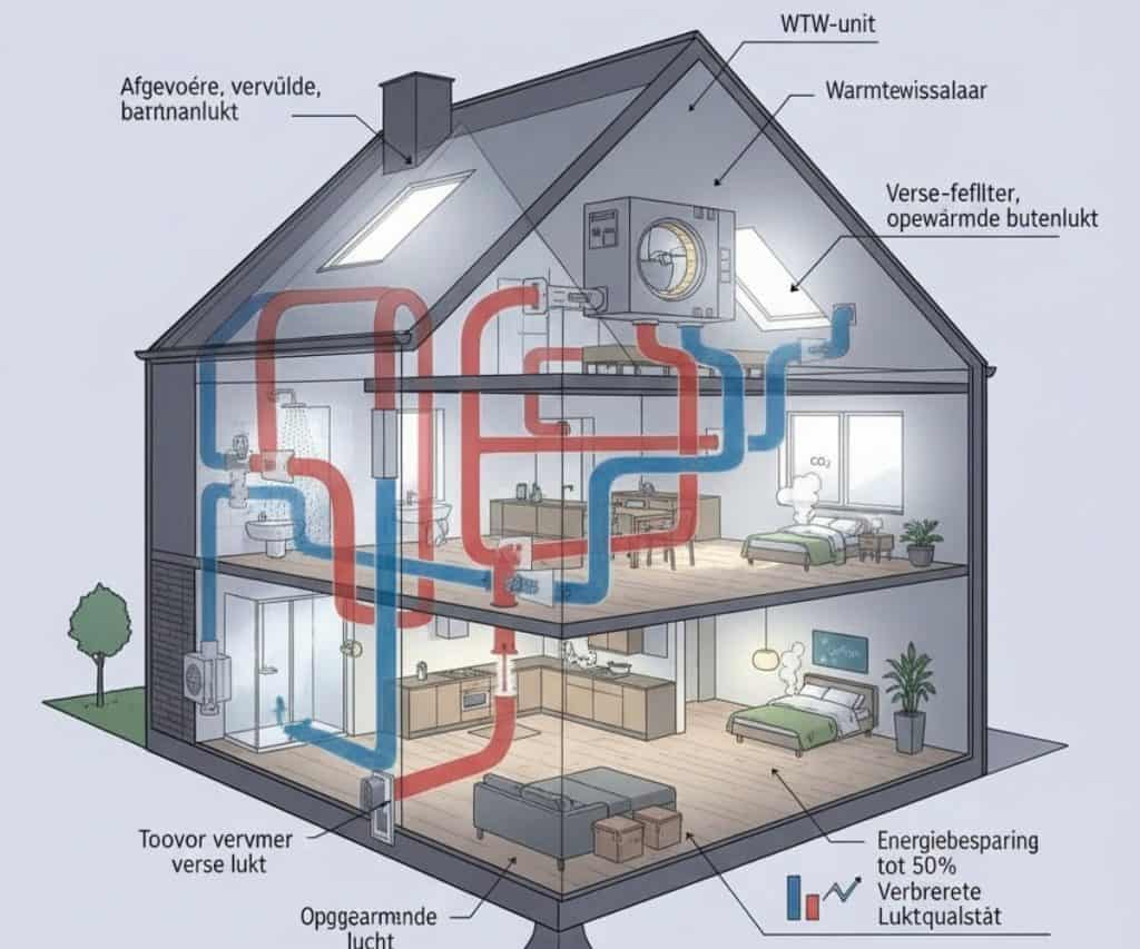 Warmte Terugwininstallaties en Balansventilatie Alles over WTW Systemen