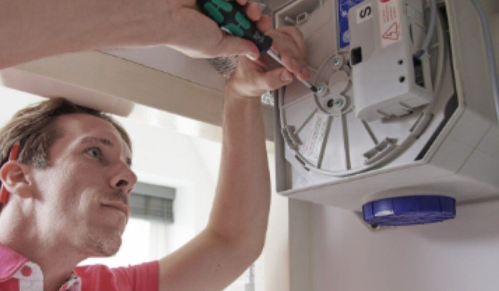 Ventilatiebox vervangen 