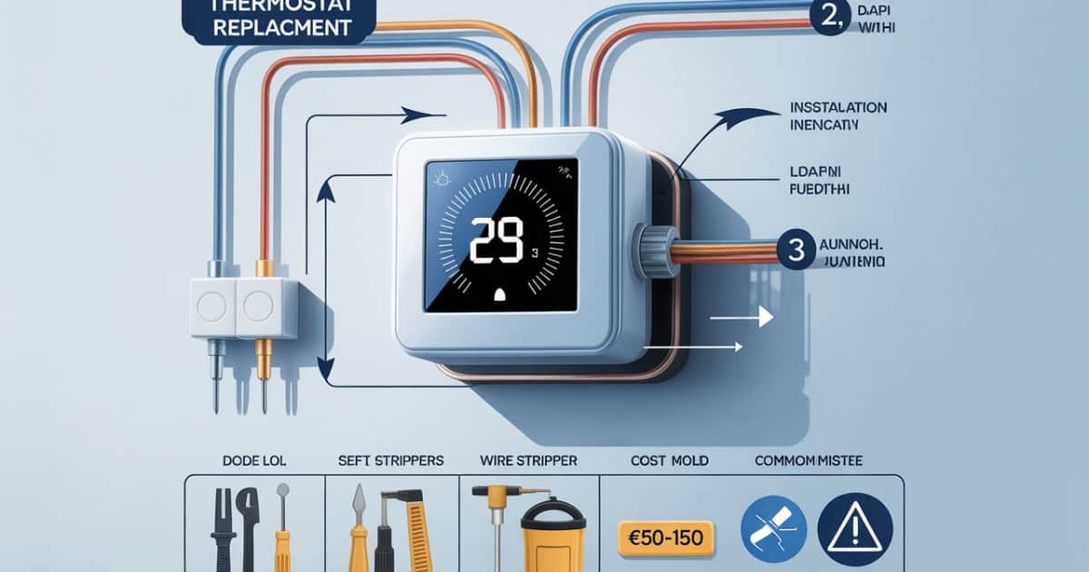Thermostaat vervangen stappenplan kosten en veelgemaakte fouten op een goede manier