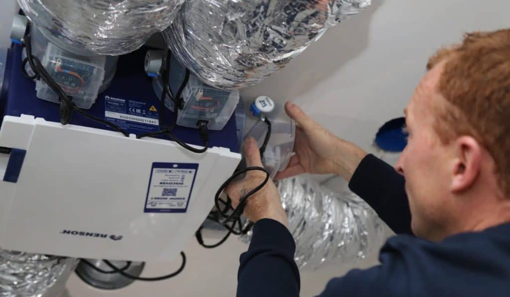 Ventilatiebox vervangen