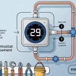 Thermostaat vervangen: technische uitleg, stappen en kosten