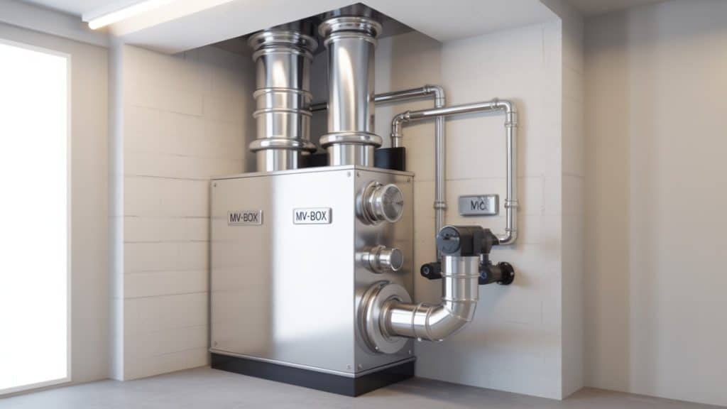 Mechanische ventilatie in huis