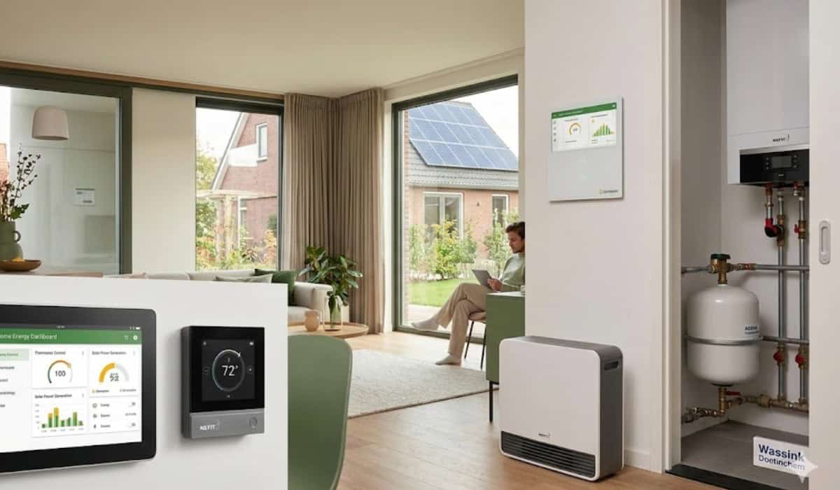 Slim wonen met energiezuinige oplossingen en moderne installaties