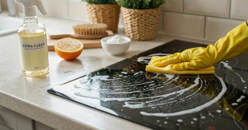 Inductiekookplaat Schoonmaken: Zo Houd Je Je Kookplaat Krasvrij en Glanzend