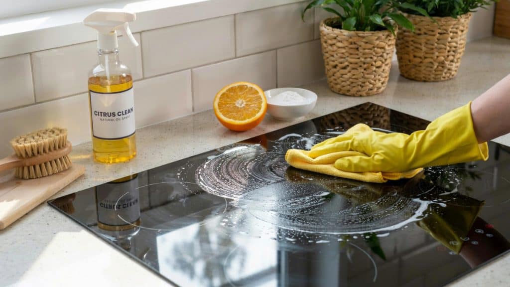 Inductiekookplaat Schoonmaken