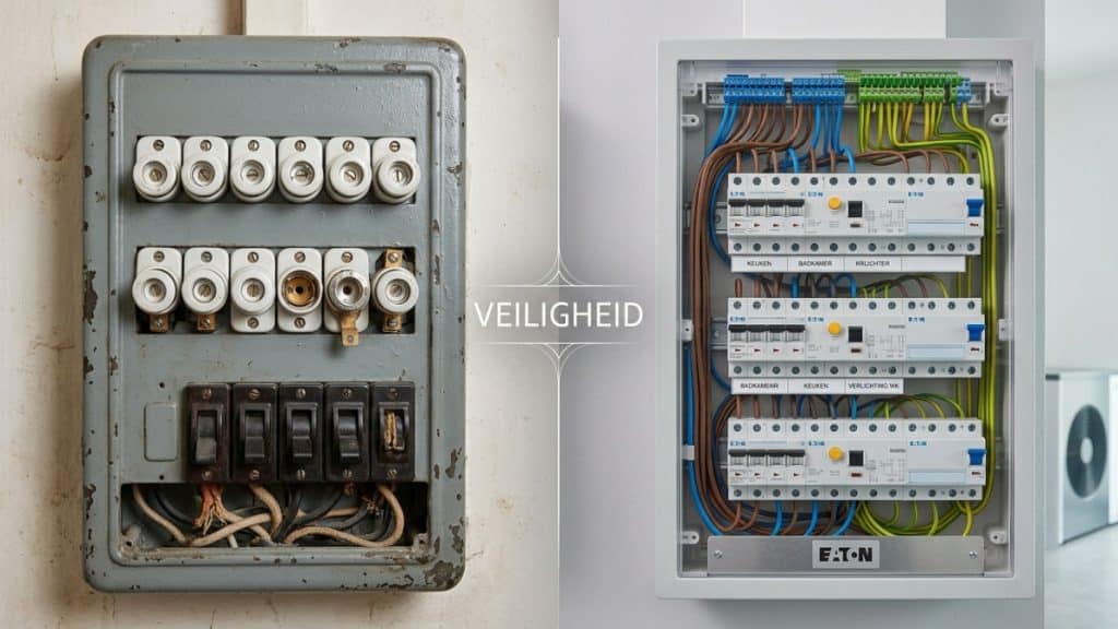 Stoppenkast vervangen