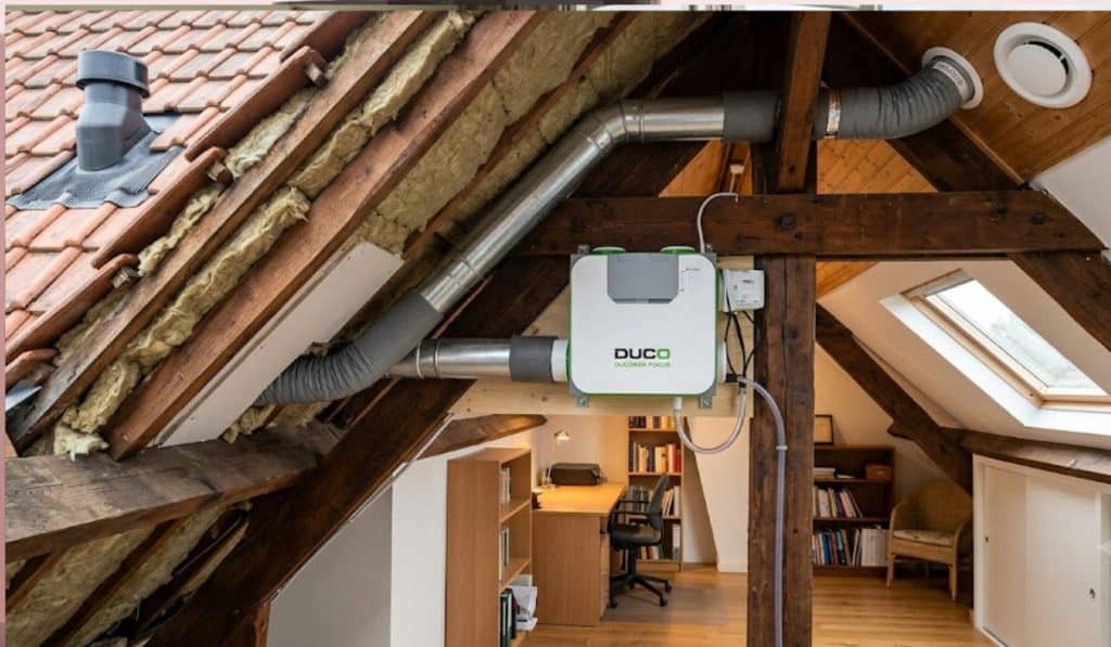 Ventilatie in huis
