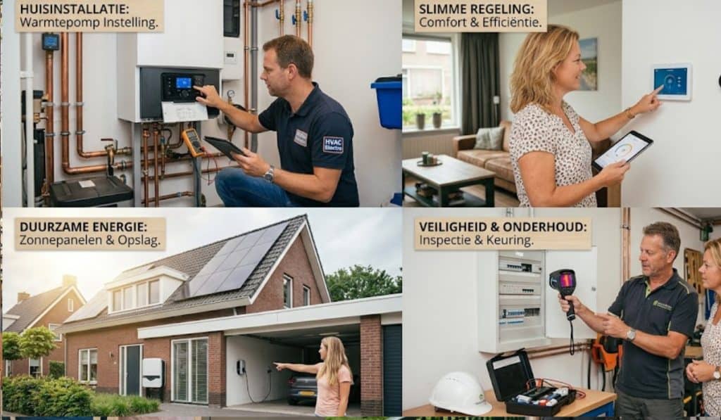 Slimme oplossingen voor verwarming en elektrotechniek in huis
