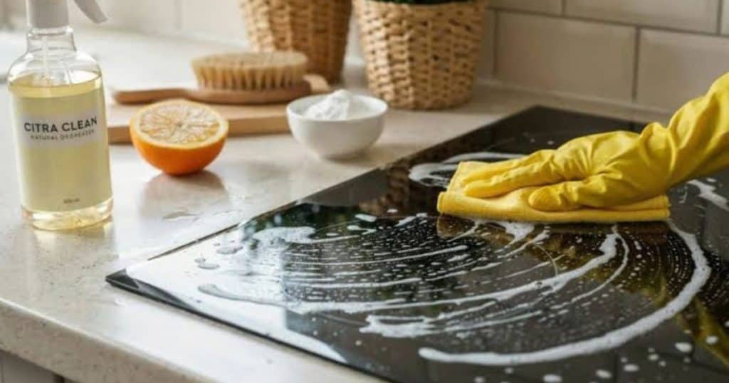 Inductiekookplaat schoonmaken: complete gids voor een krasvrije en glanzende kookplaat