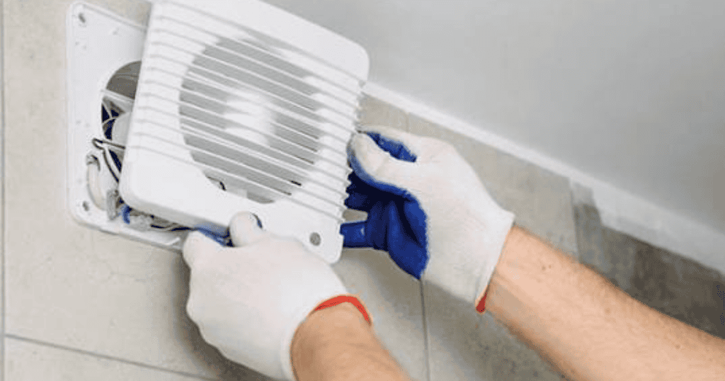 Mechanische ventilatie badkamer